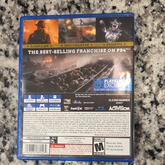 Call of Duty WWII for PS4