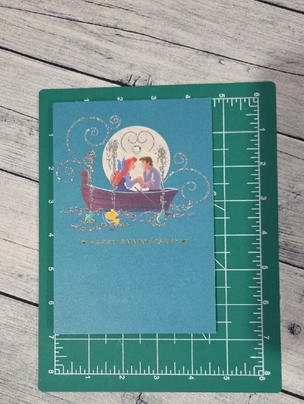 Disney Hallmark The Little Mermaid Greeting Car For Decor