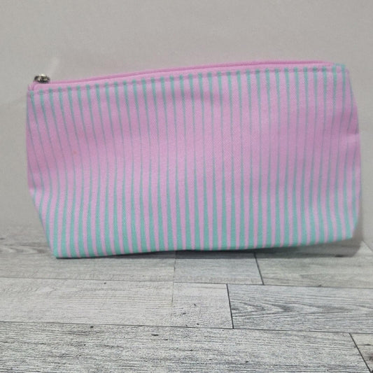 Clinique Pastel Pink and Mint Cosmetic Bag