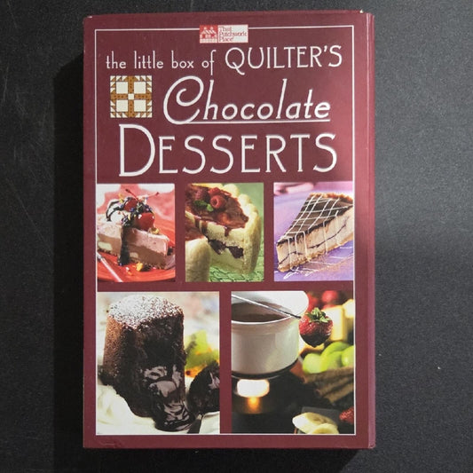 Quilter's Chocolate Desserts Recipe And Pattern Cards