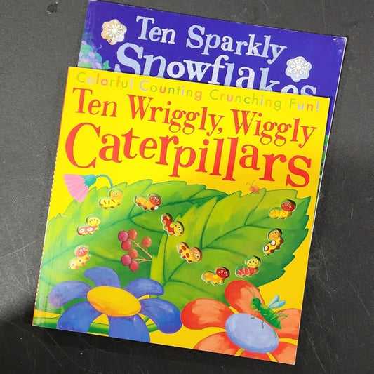 Set Of 2 Childrens Counting Books