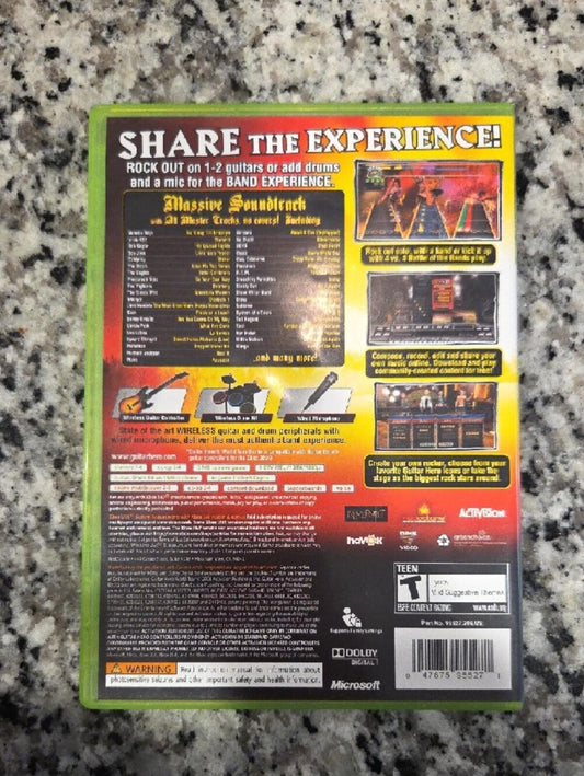 Guitar Hero: World Tour Xbox 360