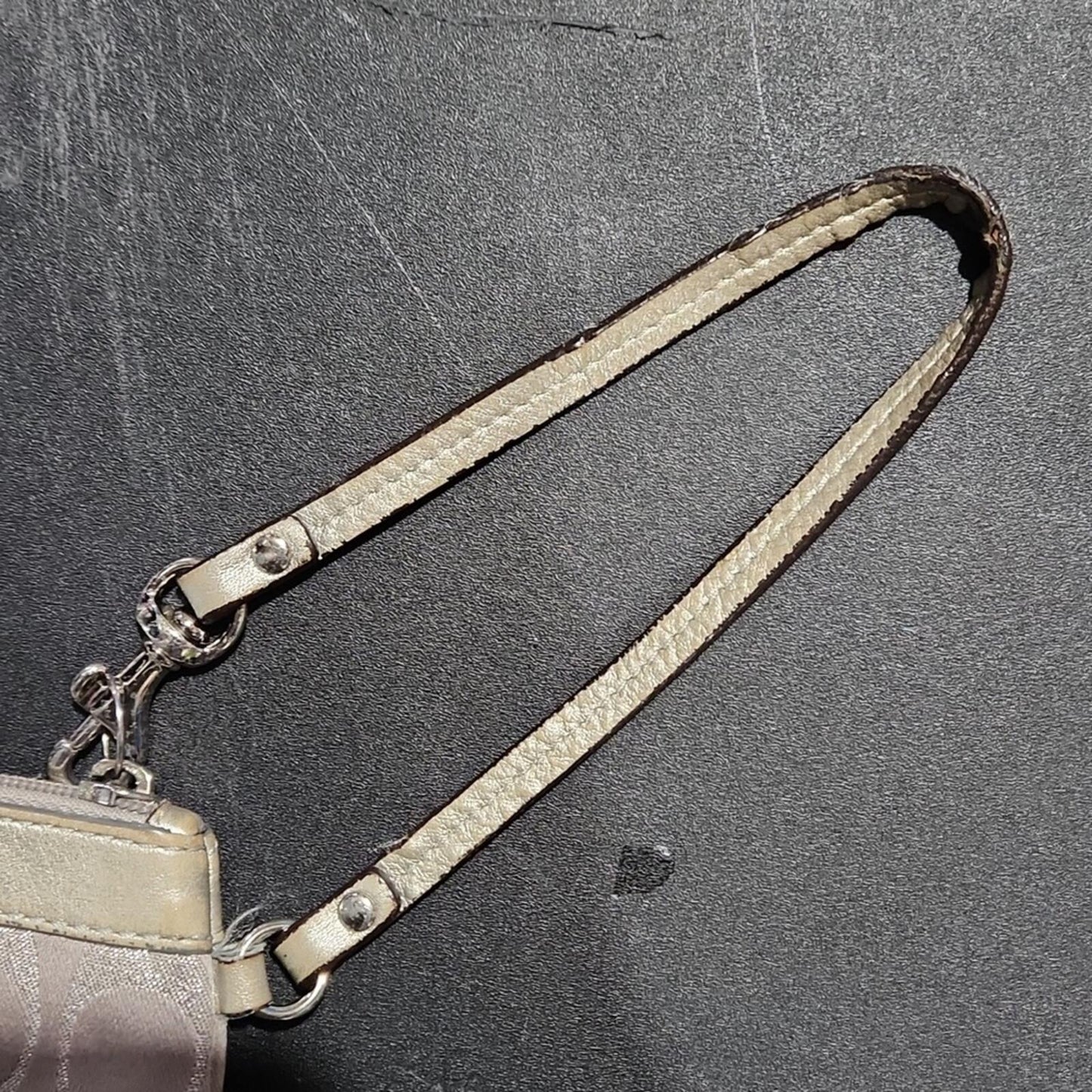 Coach Signature Wristlet