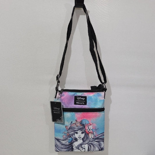 Loungefly Disney The Little Mermaid Ariel Watercolor Crossbody Bag