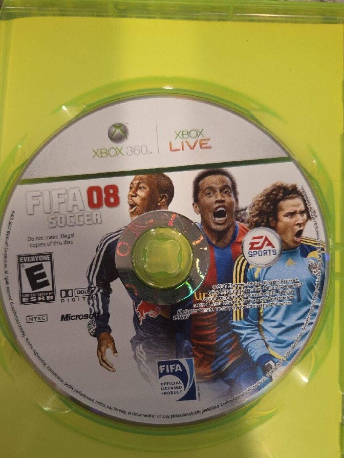 FIFA 08 Soccer Xbox 360 Game