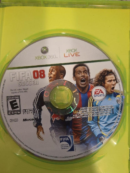 FIFA 08 Soccer Xbox 360 Game
