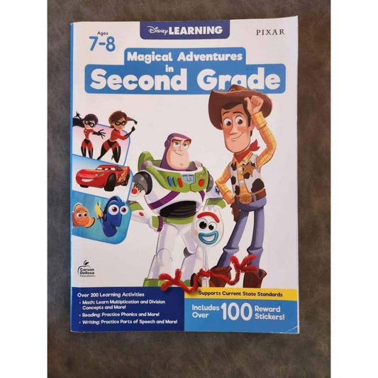Disney Second Grade Work Book