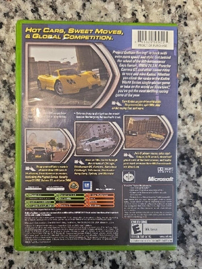 Project Gotham Racing 2 Xbox