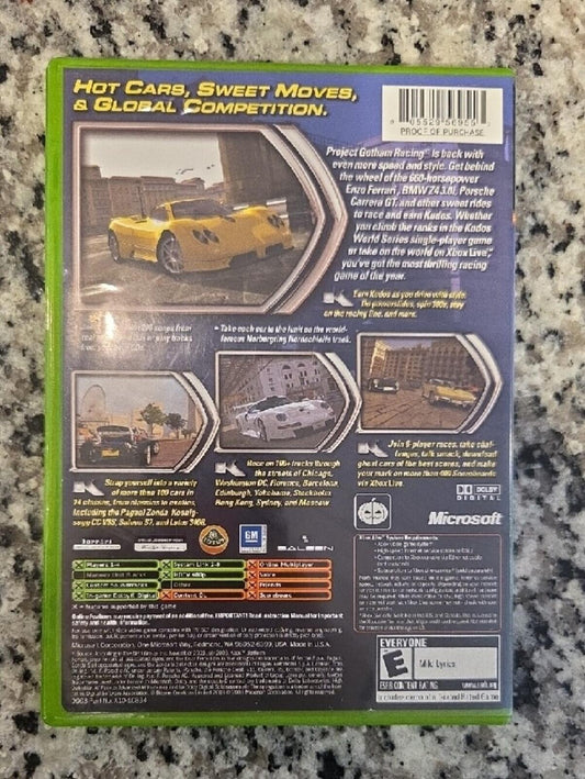 Project Gotham Racing 2 Xbox