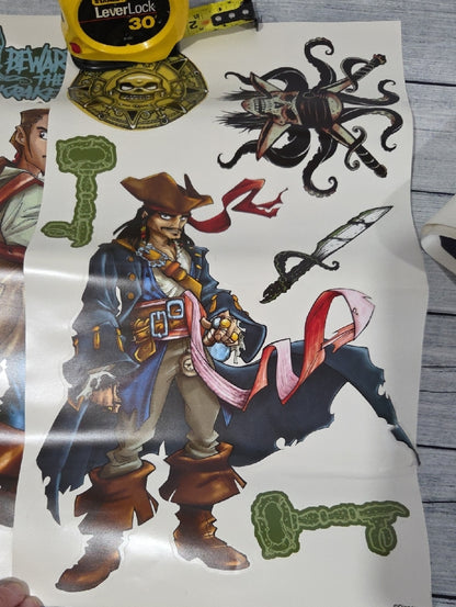 Disney Pirates of the Carribean Wall Stickers