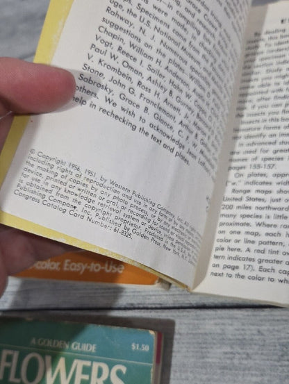 Set of Vintage Golden Guides Nature Books