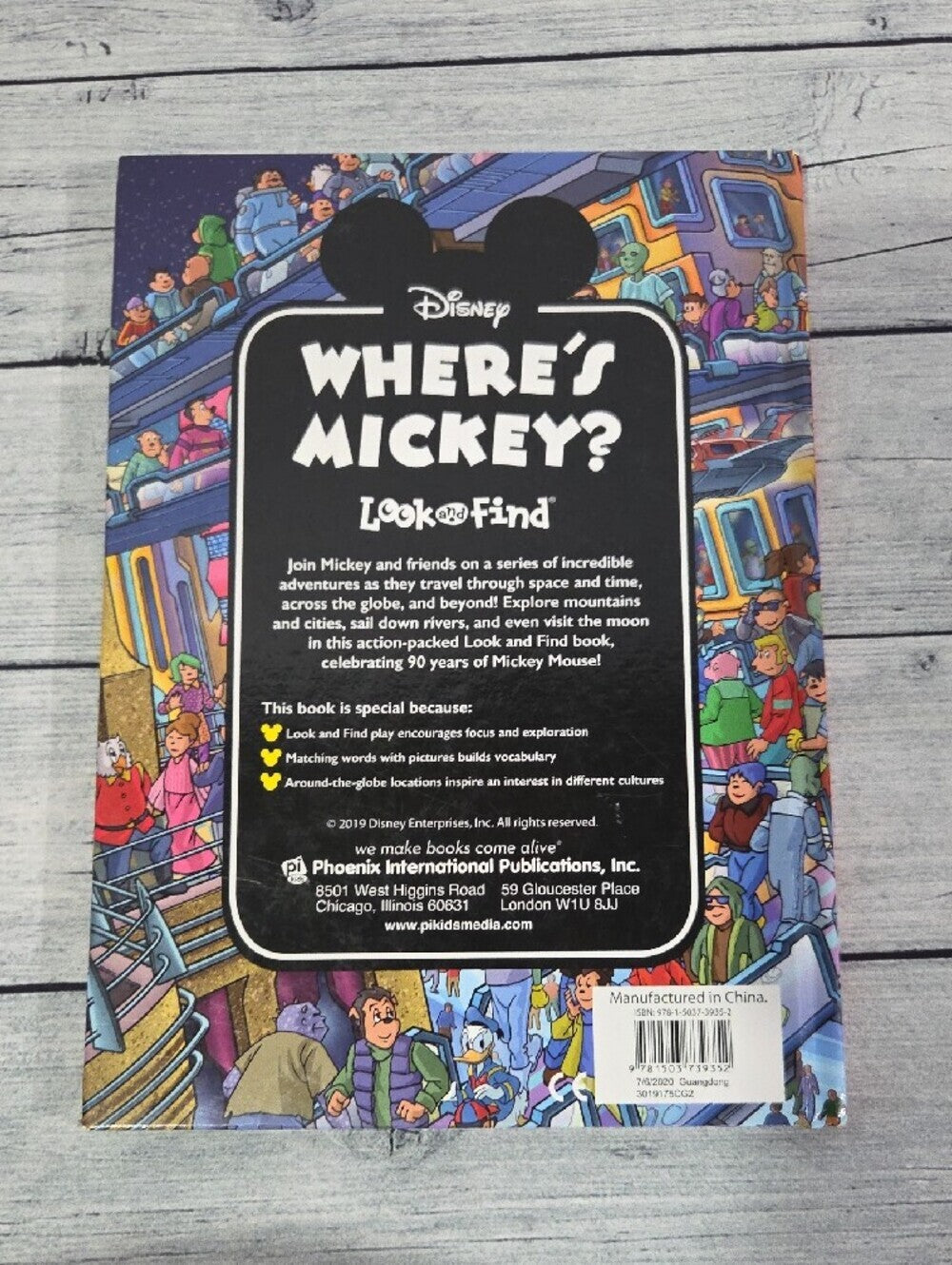 Disney Where's Mickey? Hardcover
