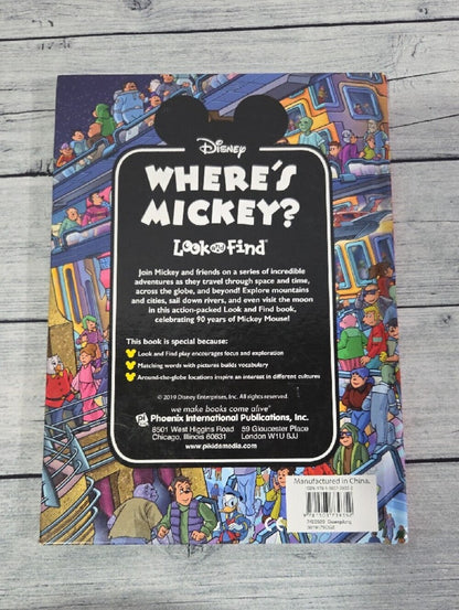 Disney Where's Mickey? Hardcover