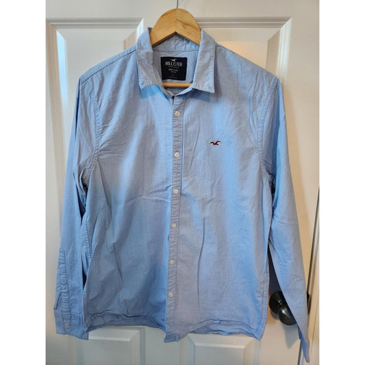 Hollister Epic Flex Button Up Shirt L