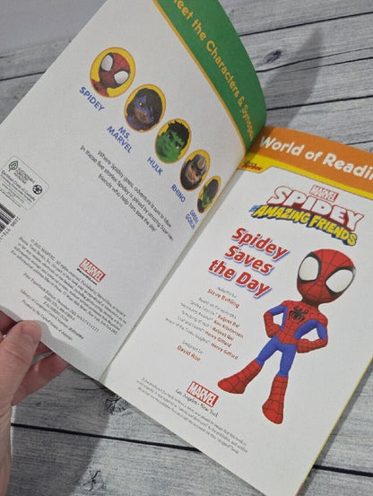 Marvel Spidey And His Amazing Friends Pre-1 Reading Kids Book