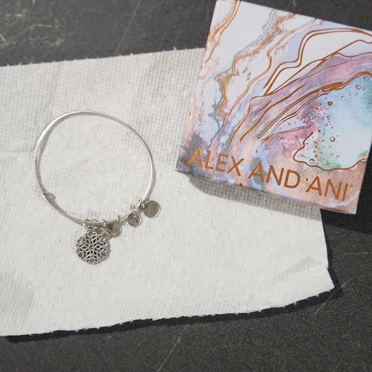 Alex and Ani Jeweled Snowflake