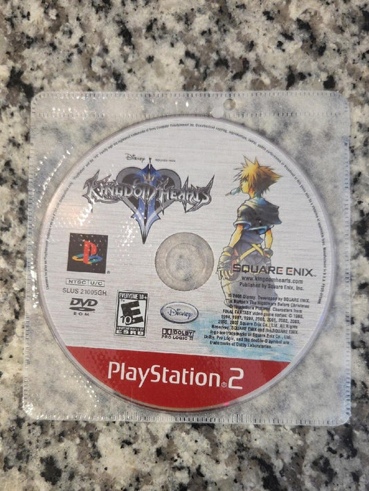 Disney Kingdom Hearts (PS2) PlayStation 2 Disc - NO CASE