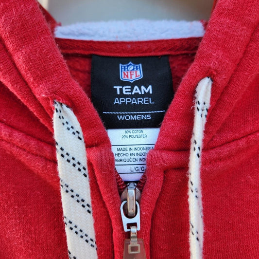 Super Bowl XVLI Zip Sweatshirt L