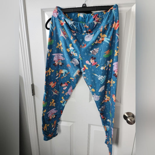 Disney Parks Rides Leggings L