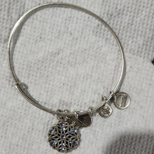 Alex and Ani Jeweled Snowflake