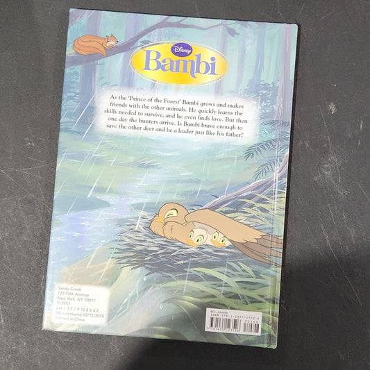 Disney Bambi Storybook