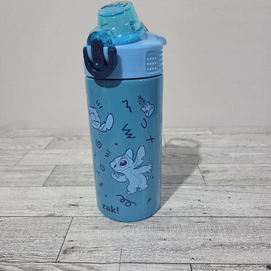 Disney Zak! Stitch Water Bottle with Flip Lid