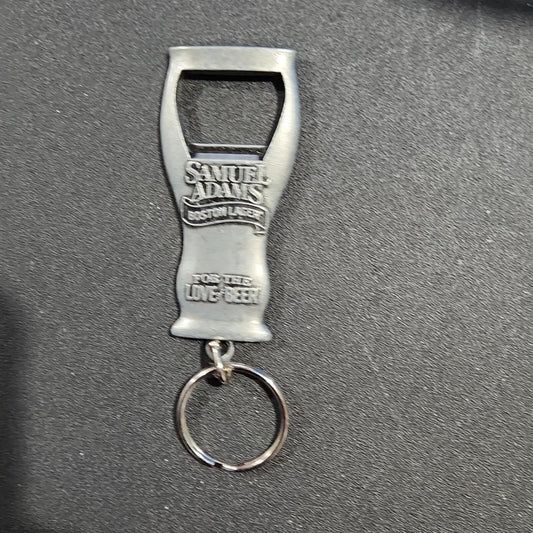 Sam Adams Metal Keychain Bottle Opener