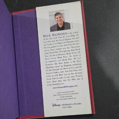 The Heroes Of Olympus: The Mark Of Athena Hard Cover Book