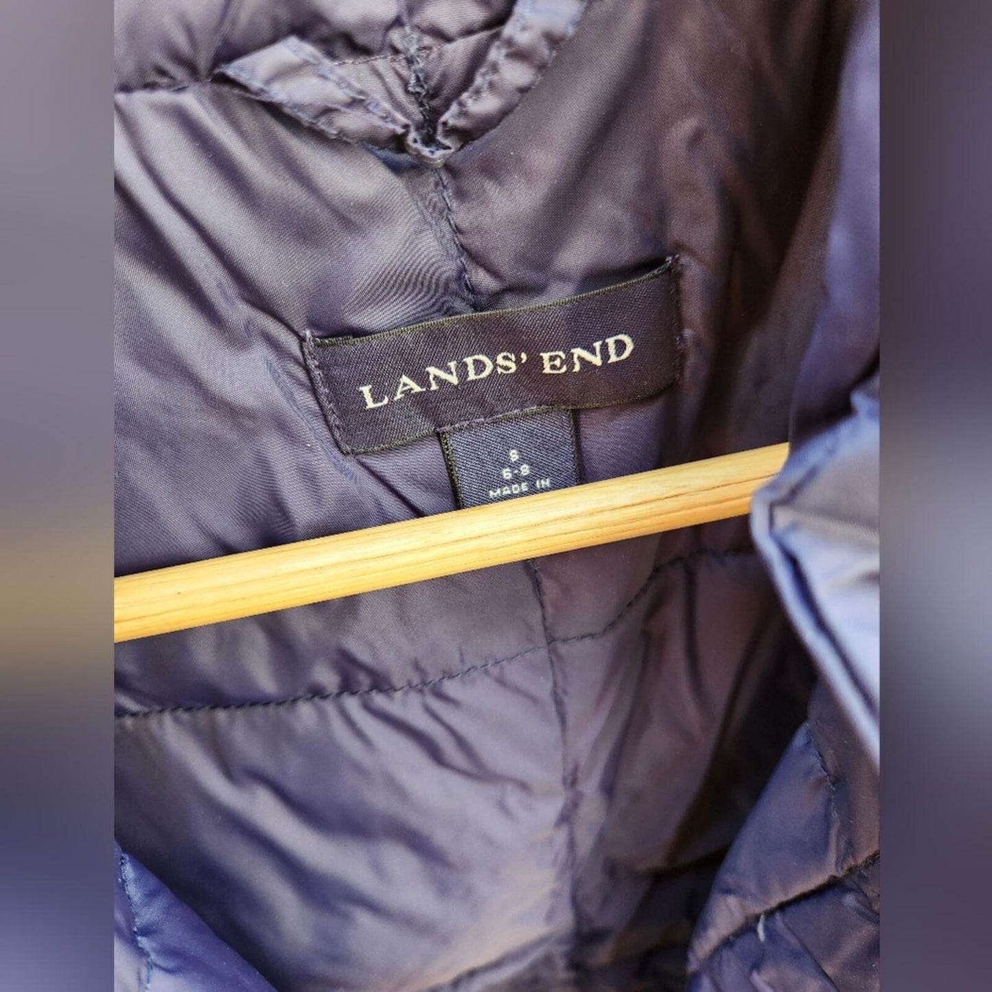 Lands End Down Vest S