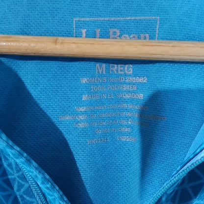L.L. Bean 1/4 Zip Top M