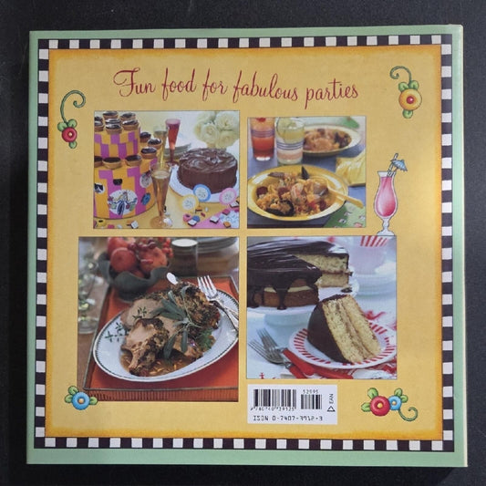 Mary Engelbreit You're Invited Cookbook - Colorful Design