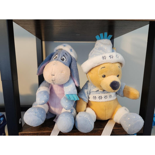 Winter Pooh and Eeyore