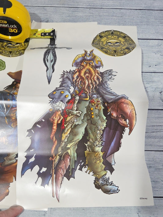 Disney Pirates of the Carribean Wall Stickers