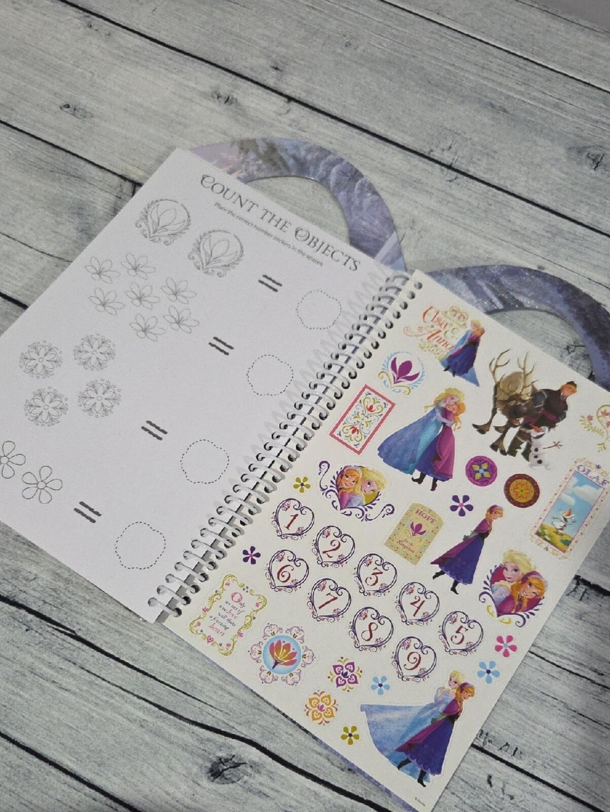 Disney Frozen Sticker Travel Book