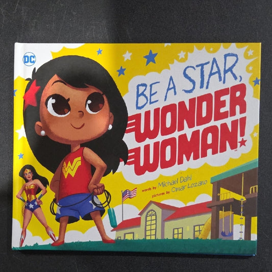 DC Wonder Woman Children's Book - Red and Yellow Cover