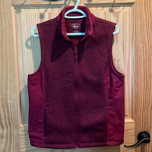 G.H. Bass Fleece Vest L
