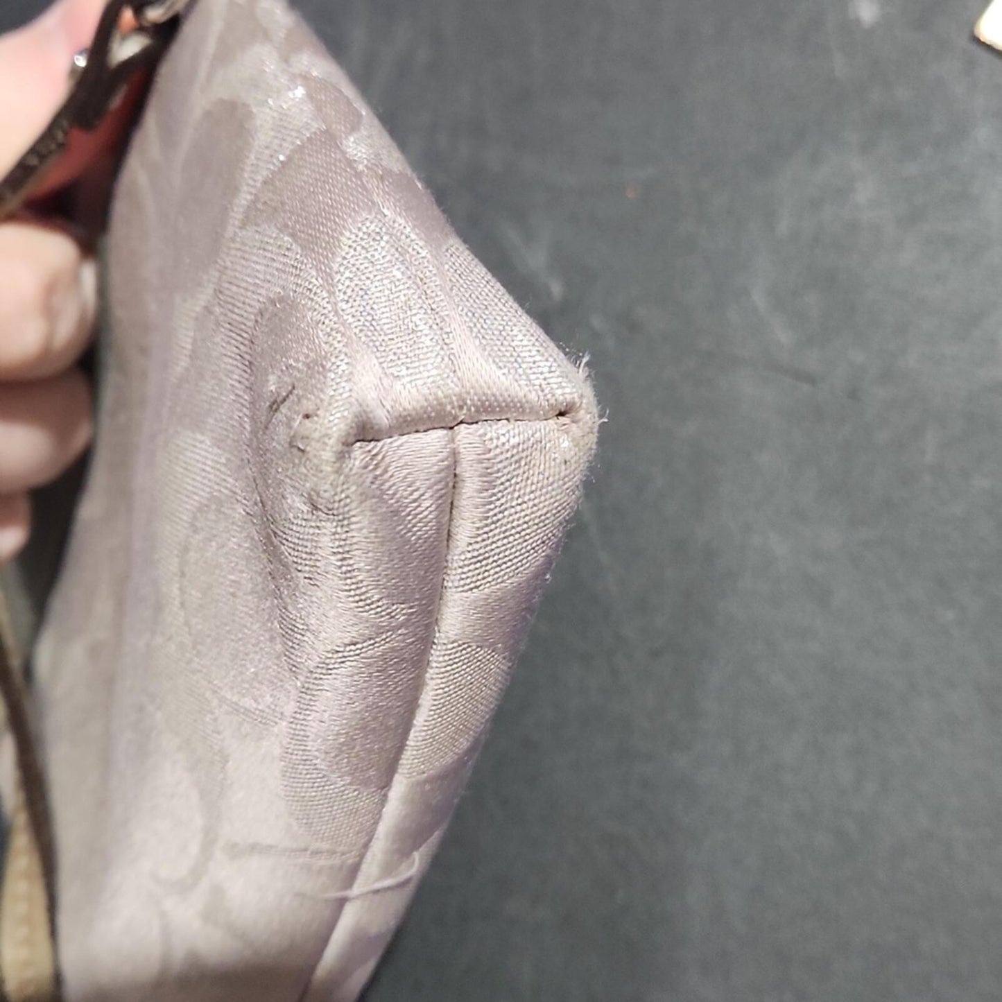 Coach Signature Wristlet