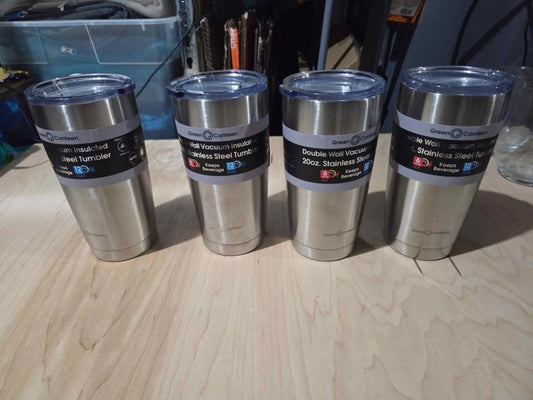 Green Canteen 20oz Tumblers