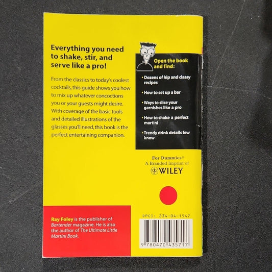 Cocktails for Dummies Pocket Edition
