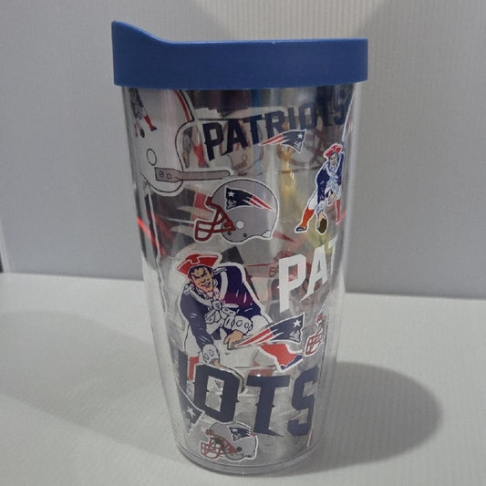 Tervis NFL New England Patriots 16oz Tumbler with Lid
