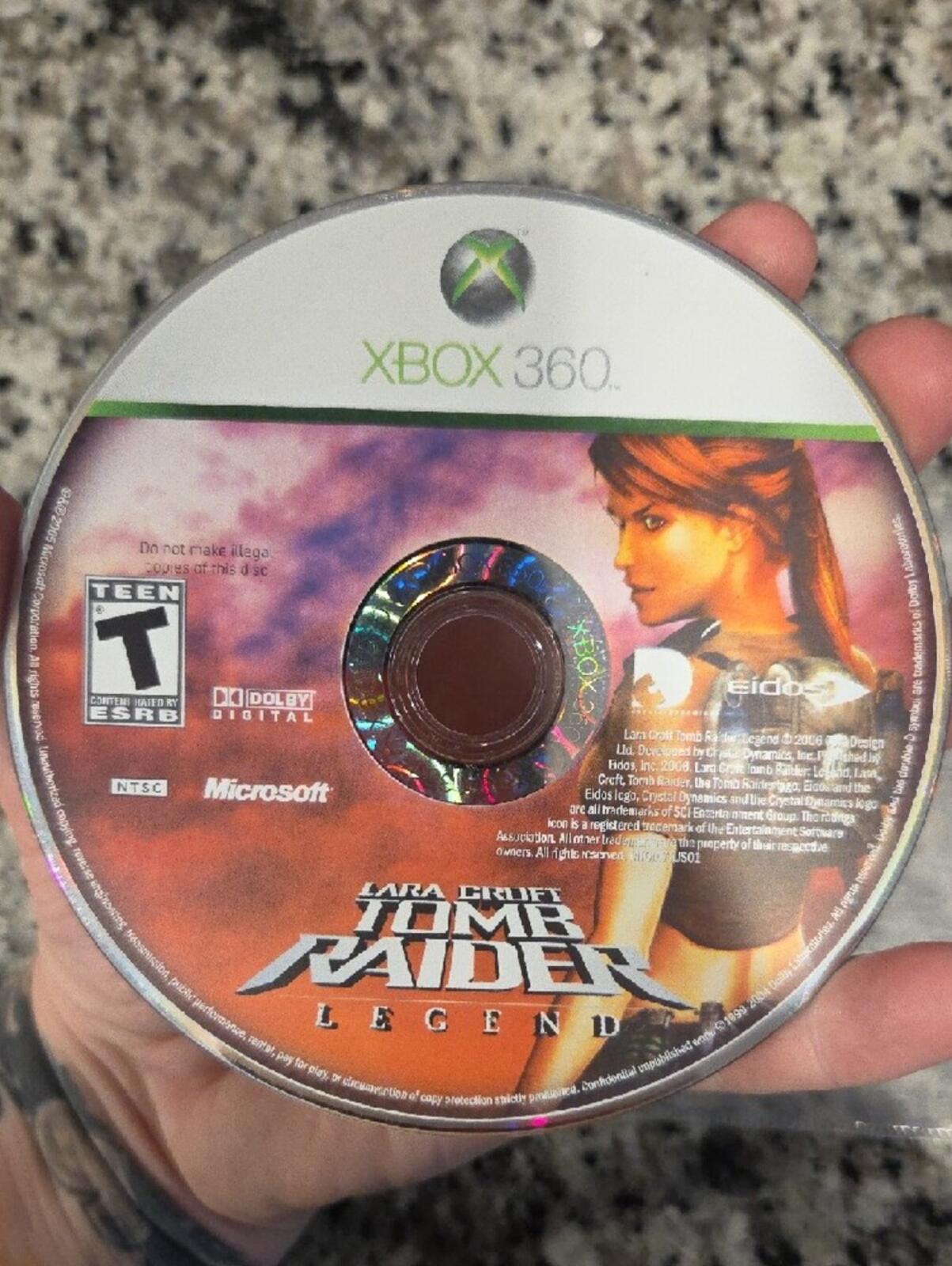 Tomb Raider: Legend Xbox 360 - NO CASE