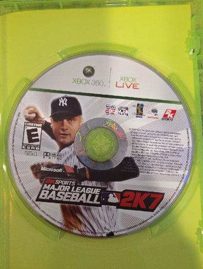 Major League Baseball 2K7 Xbox 360 Game