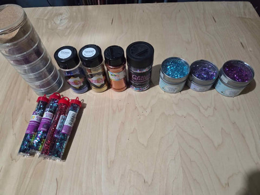 Assorted Glitter For Crafts/Tumblers