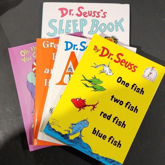 Set of 5 Dr. Suess Books