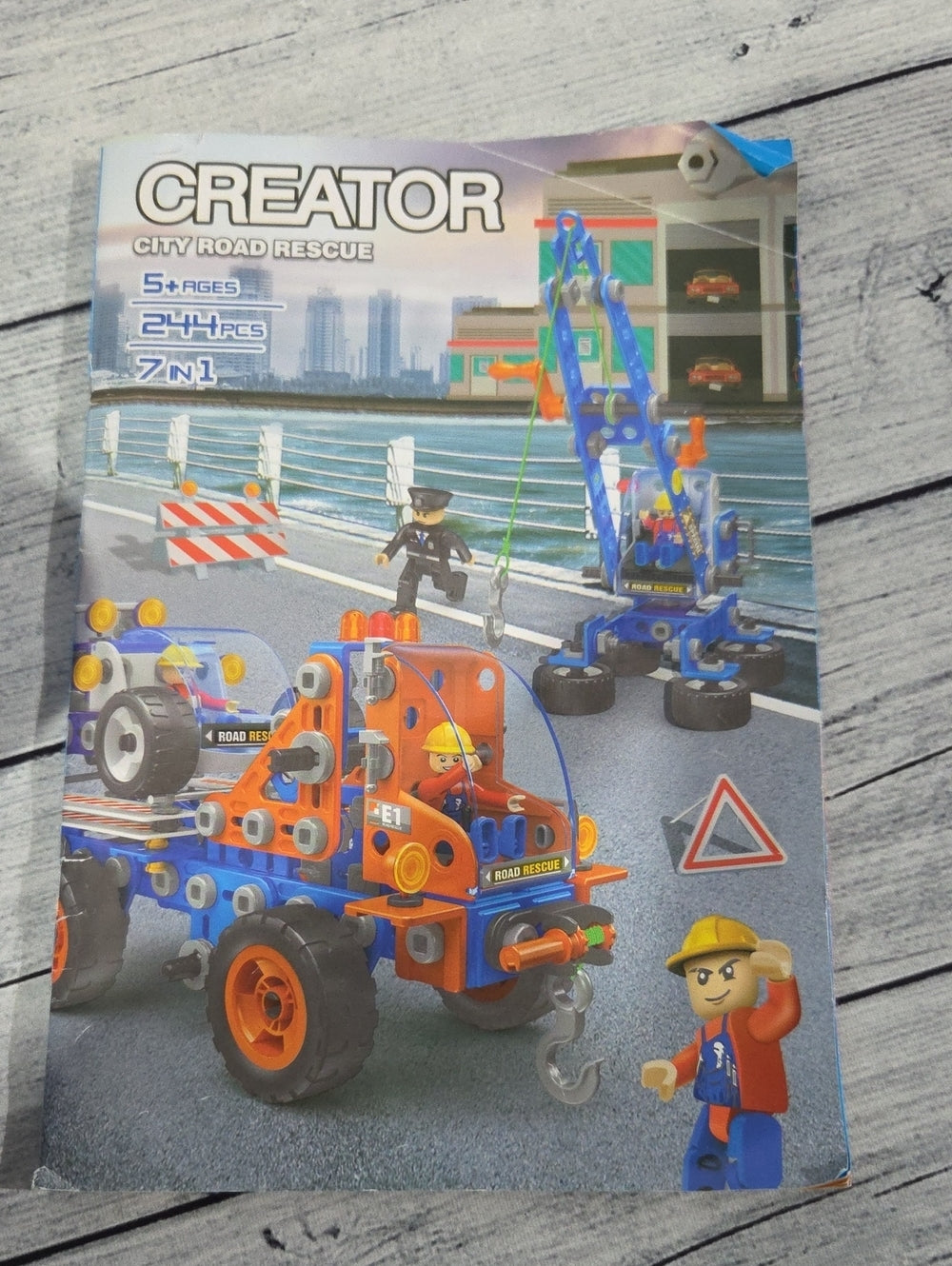 Creator City Road Rescue 7 In 1 Building Set