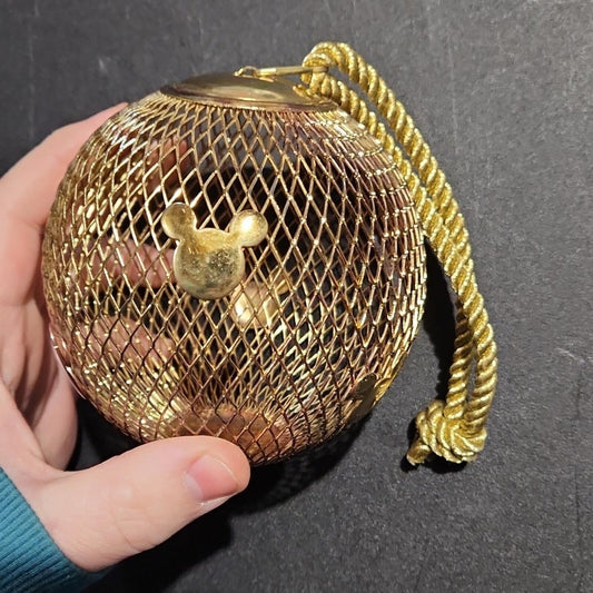 Gold Mickey Potpouri Holder