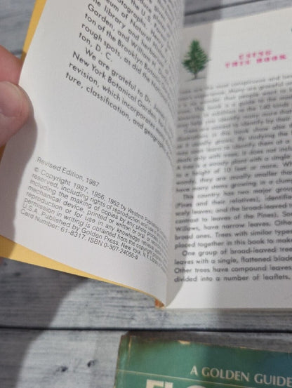 Set of Vintage Golden Guides Nature Books