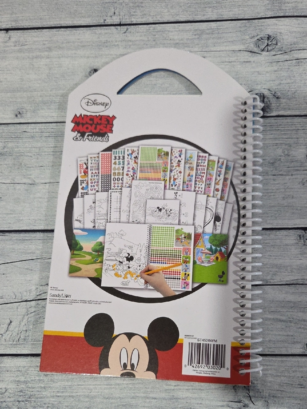 Disney Mickey Mouse & Friends Sticker Travel Book
