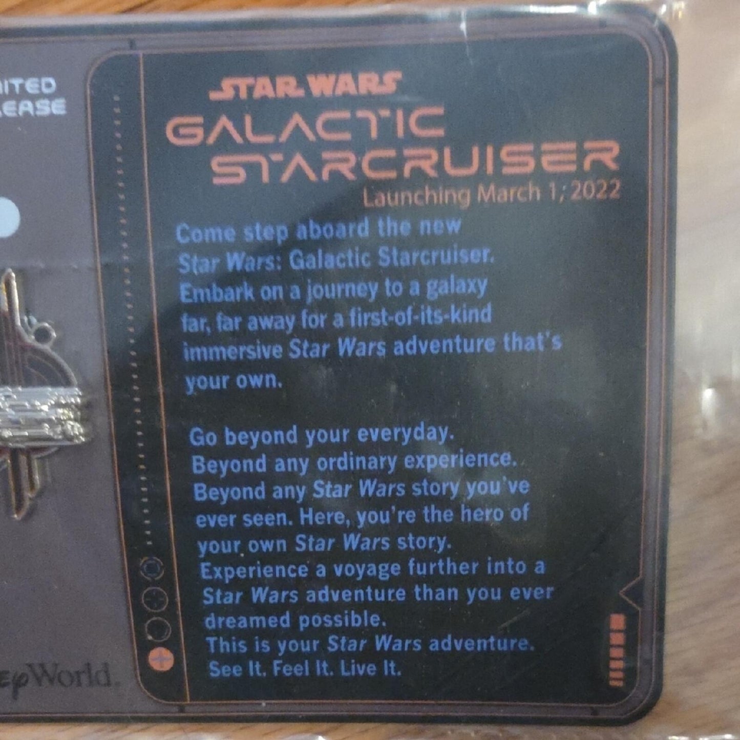 Star Wars Galactic Starcruiser Pin