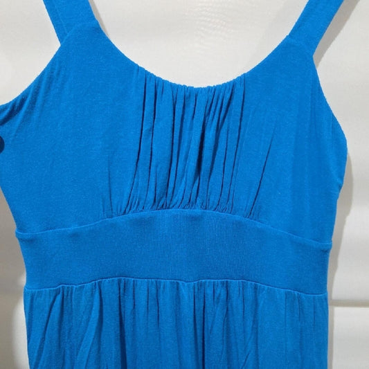 Apt. 9 Blue Pleated Midi Sundress S
